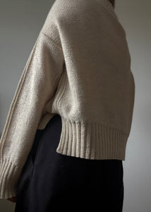 Bawi Light Knitting Pattern - Lightweight Sweater in Wool & Mohair